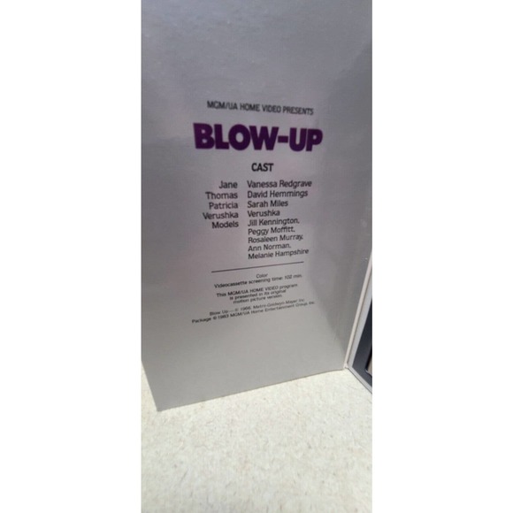 Blow-Up VHS Movie 1994 - Big Box - Erotic - Picture 5 of 6
